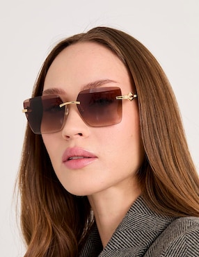 Lentes de sol Jimmy Choo Luxury para mujer