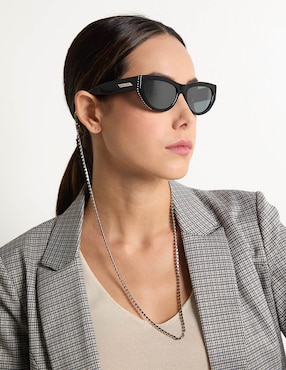 Lentes de sol Jimmy Choo Crystal para mujer