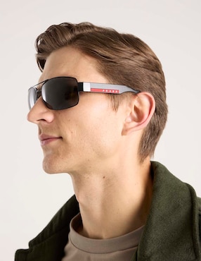 Lentes de sol Prada Rossa Linea Rossa para hombre