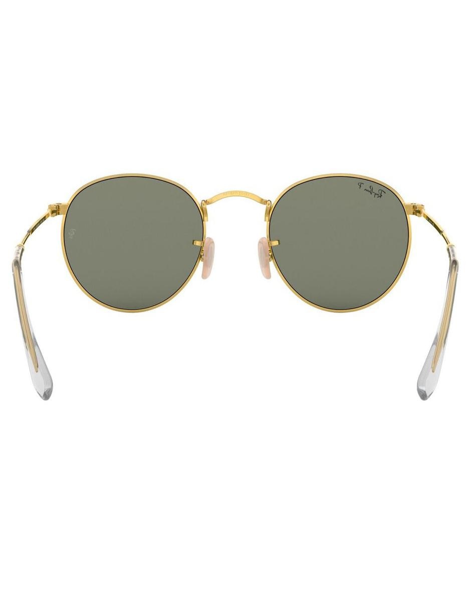 Lentes de sol Round Metal 0RB3447001/5850 para hombre 7