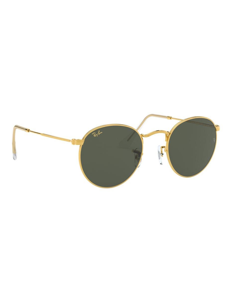 Lentes de sol Round Metal para hombre 12