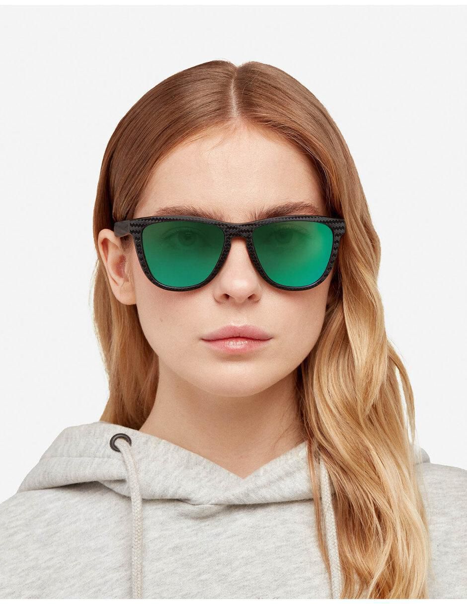 Lentes de sol One Raw One Raw Carbono Polarized Emerald unisex 2