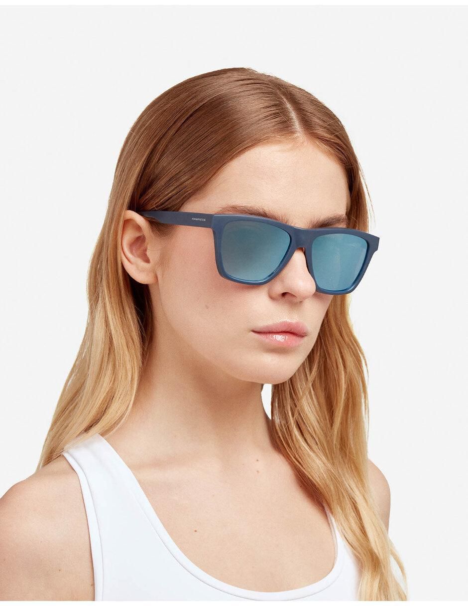 Lentes de sol One Ls Raw One Ls Raw Polarized Navy Blue Chrome unisex 3