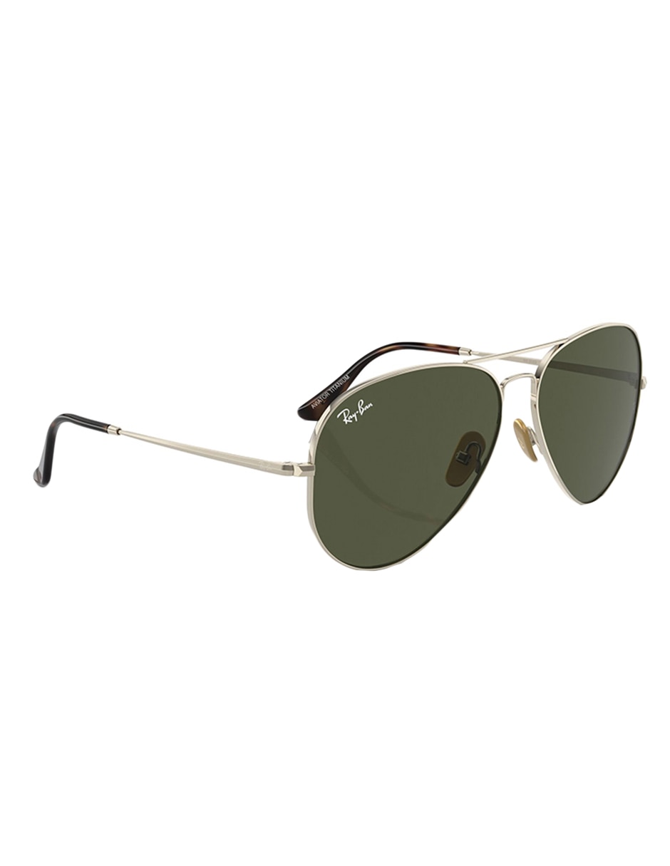 Lentes de sol Aviator Titanium unisex 4