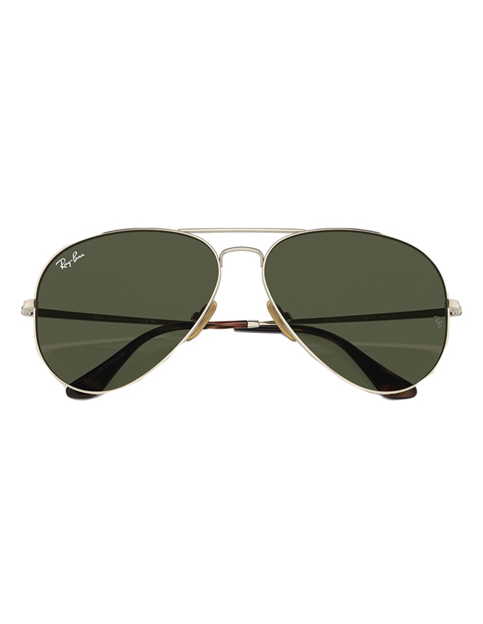 Lentes de sol Aviator Titanium unisex 6