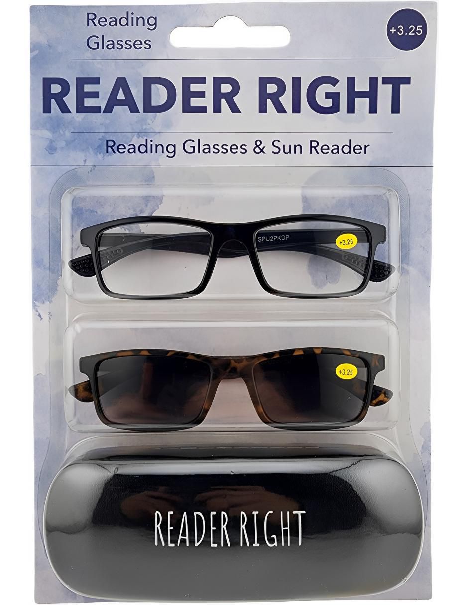 Lentes de lectura 2PACKSPU unisex 2
