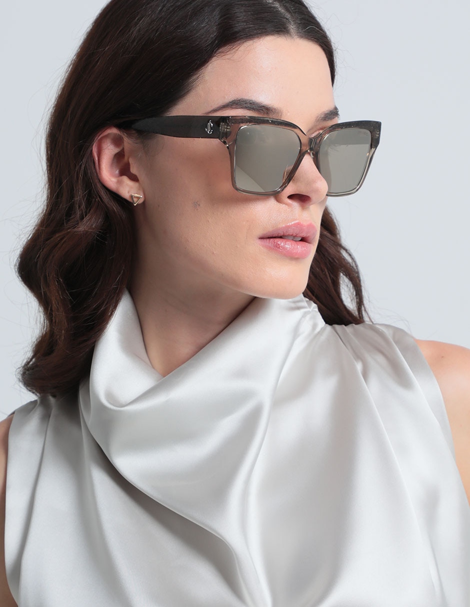 Lentes de sol Crystal Glitter Powder para mujer 6