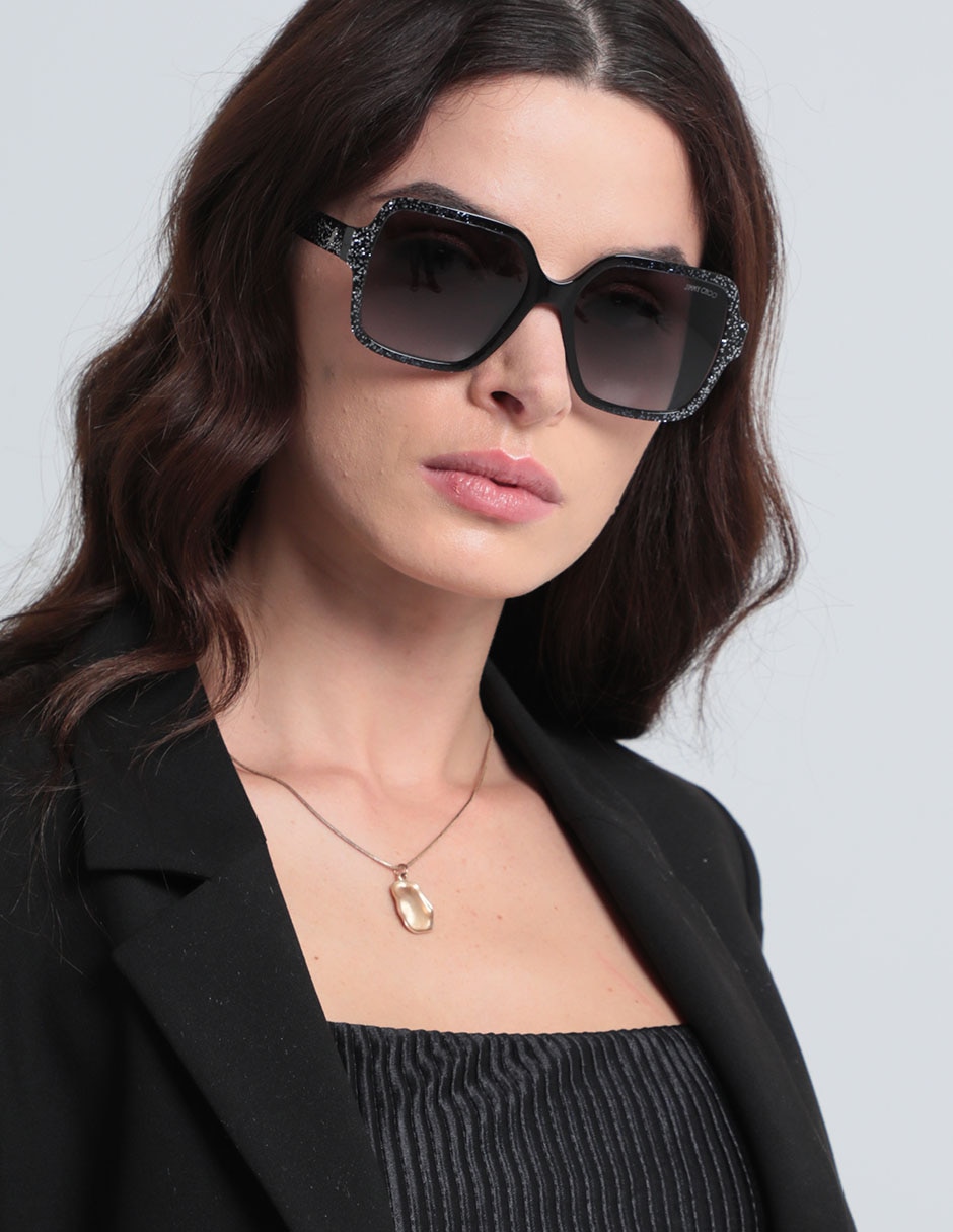 Lentes de sol Crystal Glitter Powder para mujer 6