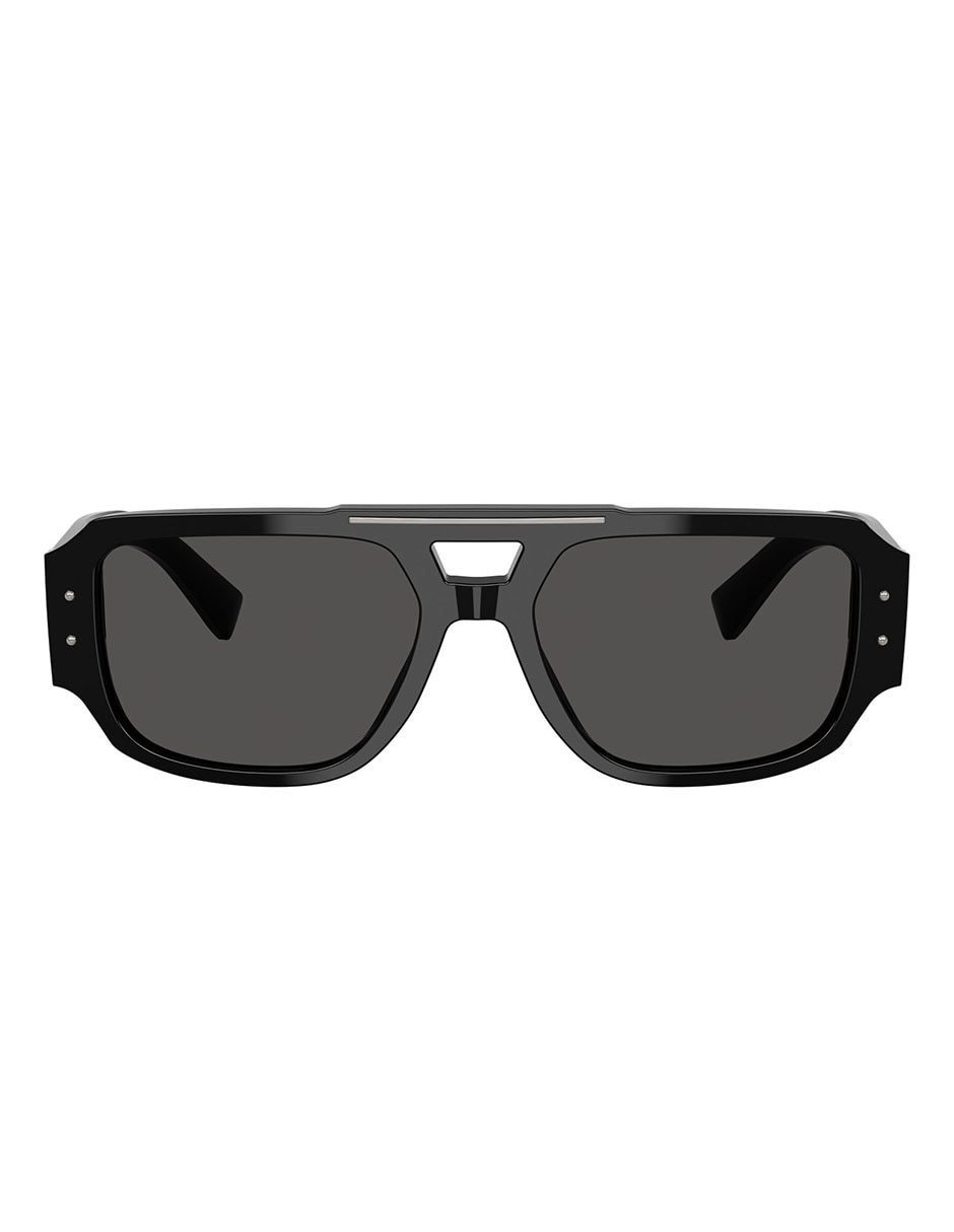 Lentes de sol DG Logo Plaque para hombre