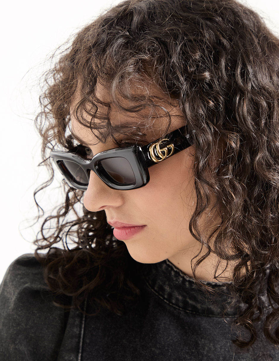 Lentes de sol Thick Rim para mujer 4