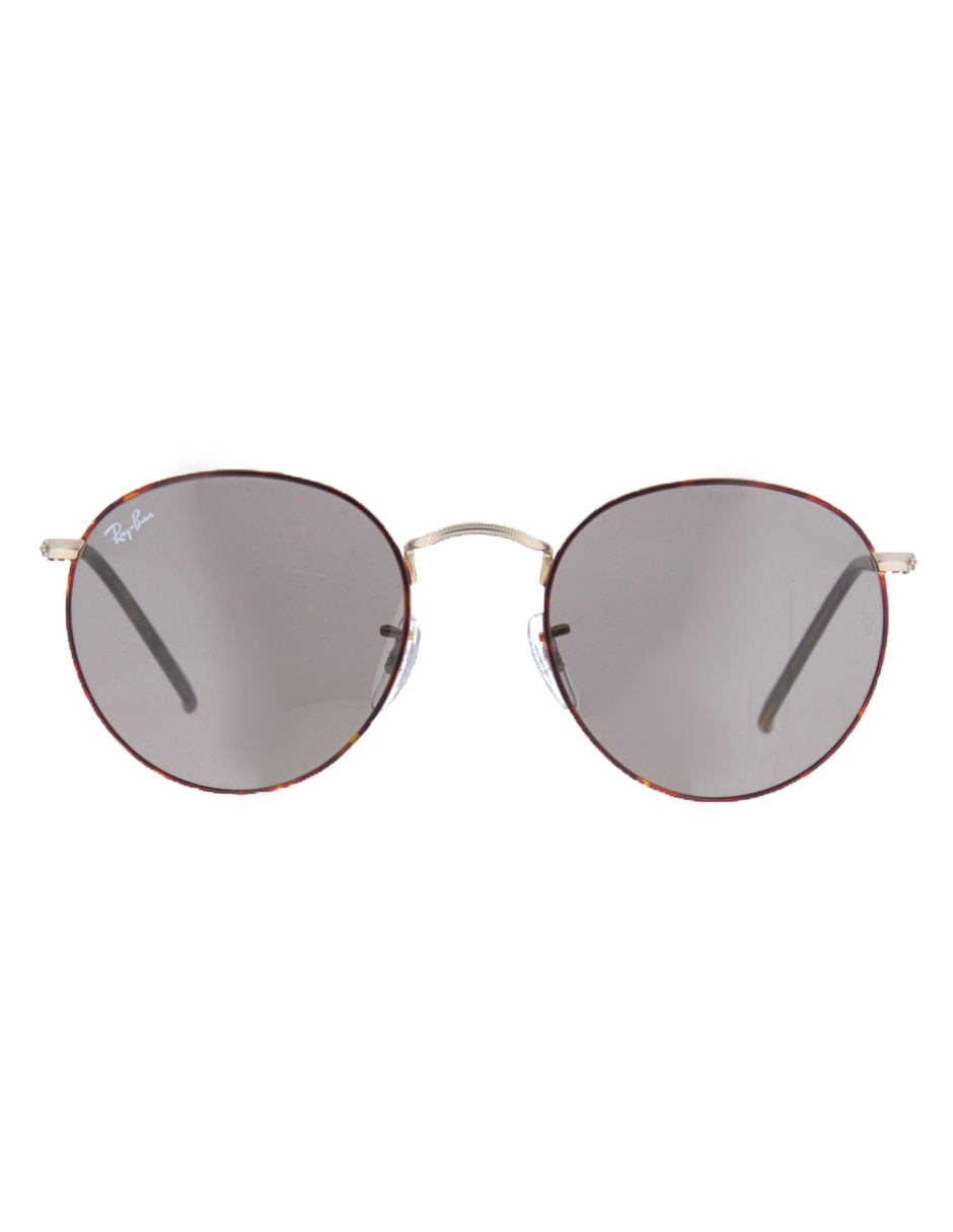 Lentes de sol Round Metal para hombre