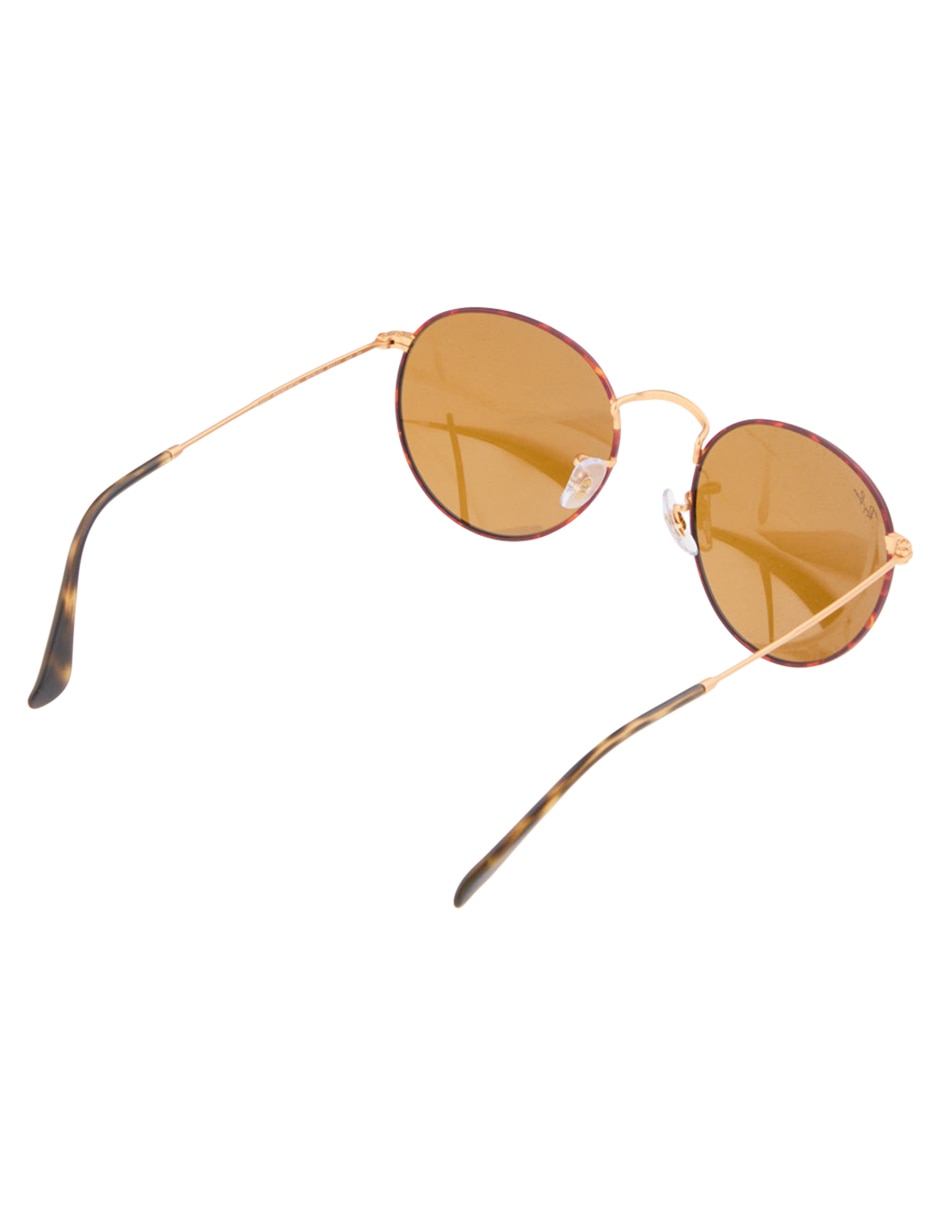 Lentes de sol Lifestyle Round Metal para hombre 4