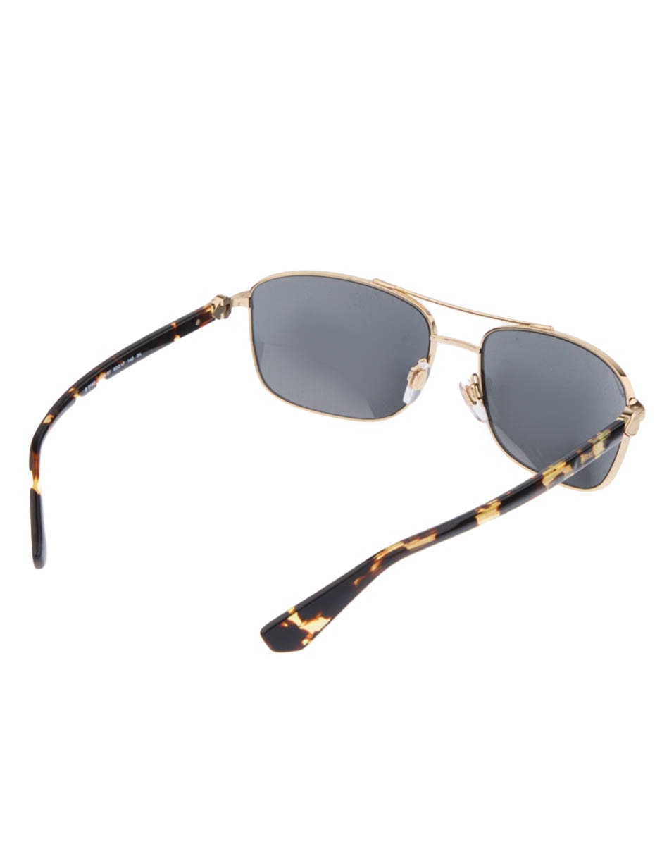 Lentes de sol Luxury Metal Shield para hombre 4