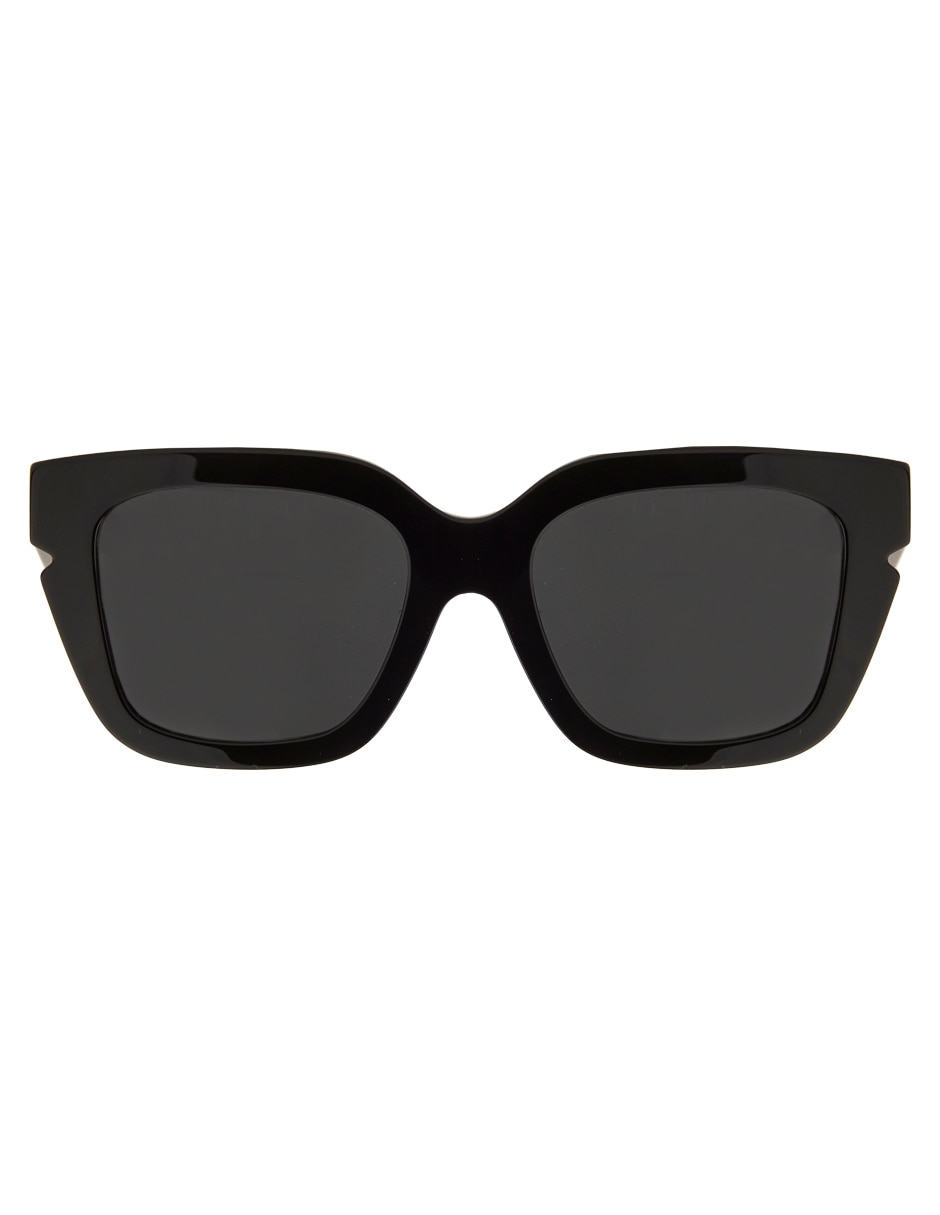 Lentes de sol Luxury Engraved Check para mujer