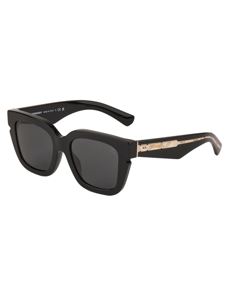 Lentes de sol Luxury Engraved Check para mujer 2