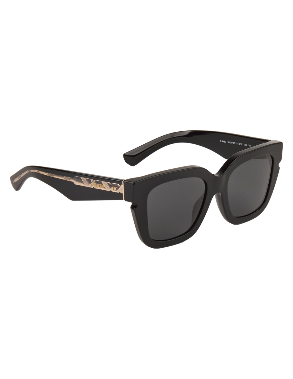 Lentes de sol Luxury Engraved Check para mujer 3