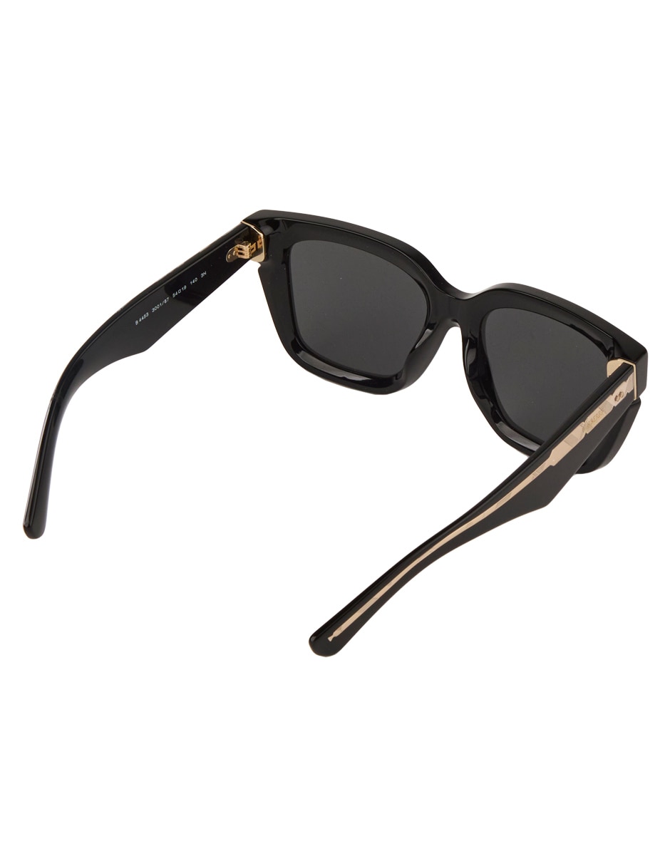 Lentes de sol Luxury Engraved Check para mujer 4