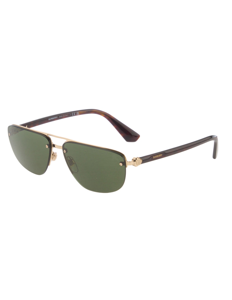 Lentes de sol Luxury Metal Shield para hombre 2