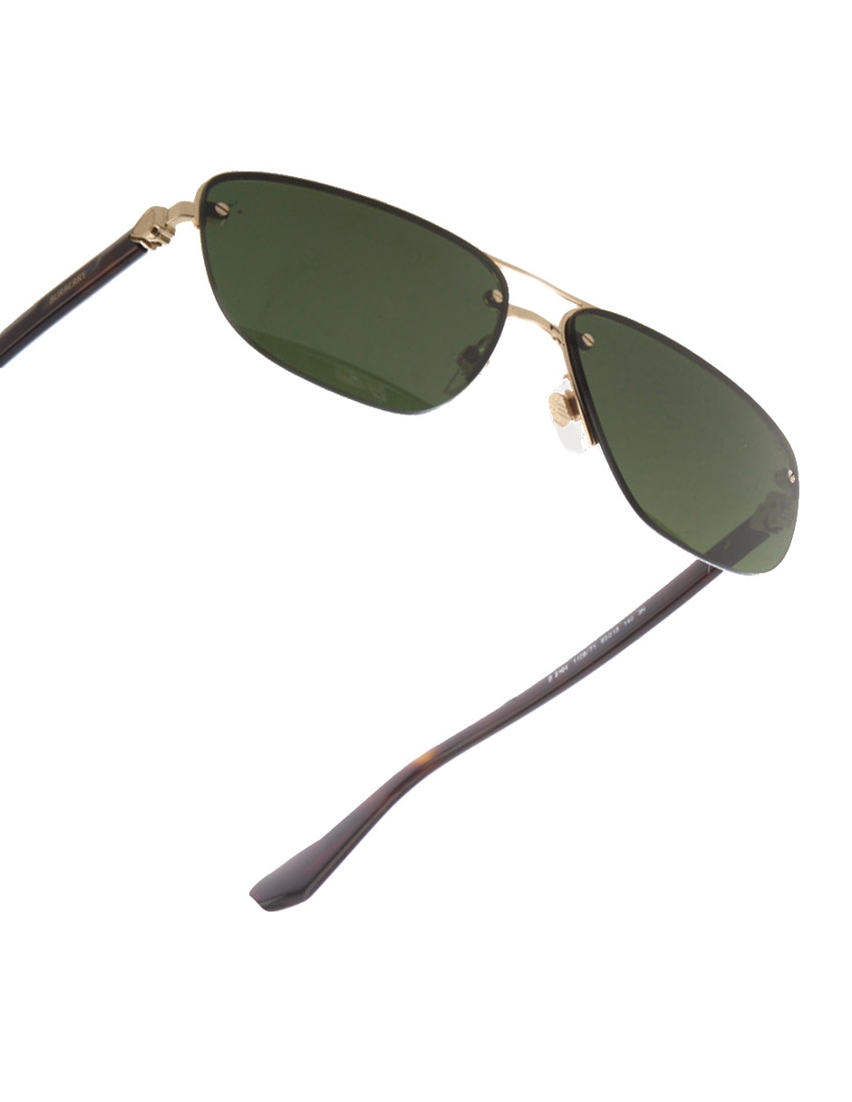 Lentes de sol Luxury Metal Shield para hombre 5
