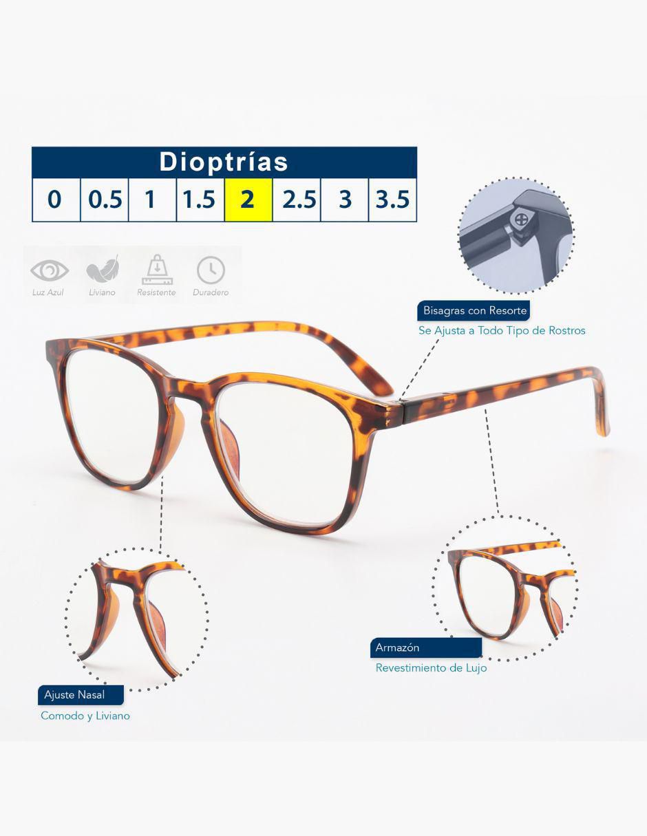 Lentes para luz azul LENT1 unisex