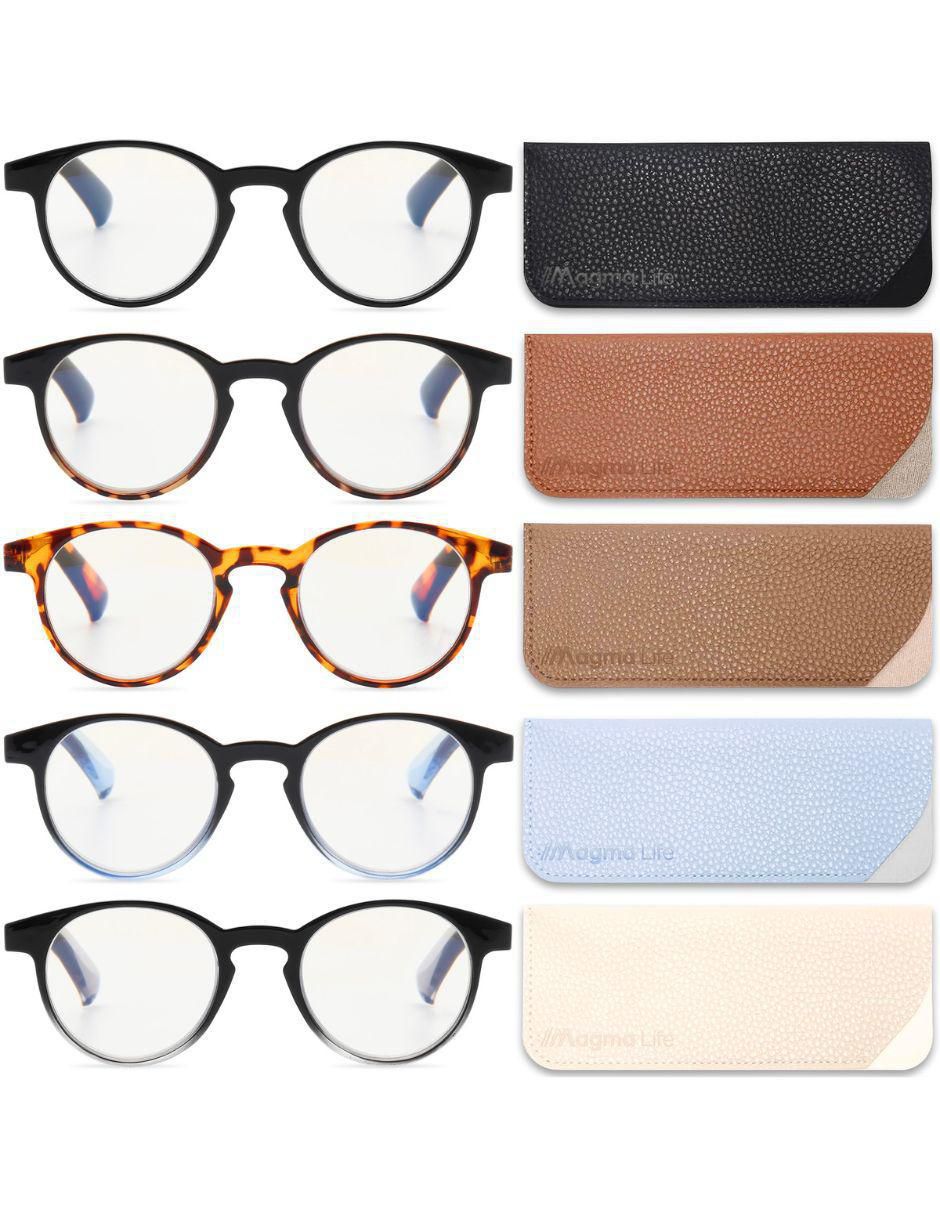 Lentes para luz azul LENT2 circular unisex