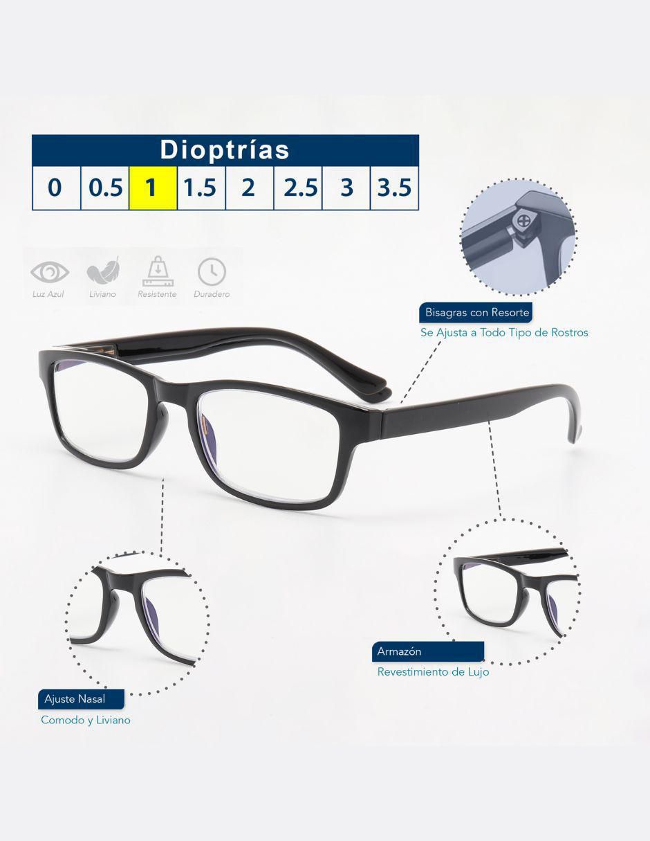 Lentes para luz azul LENT3 unisex 3