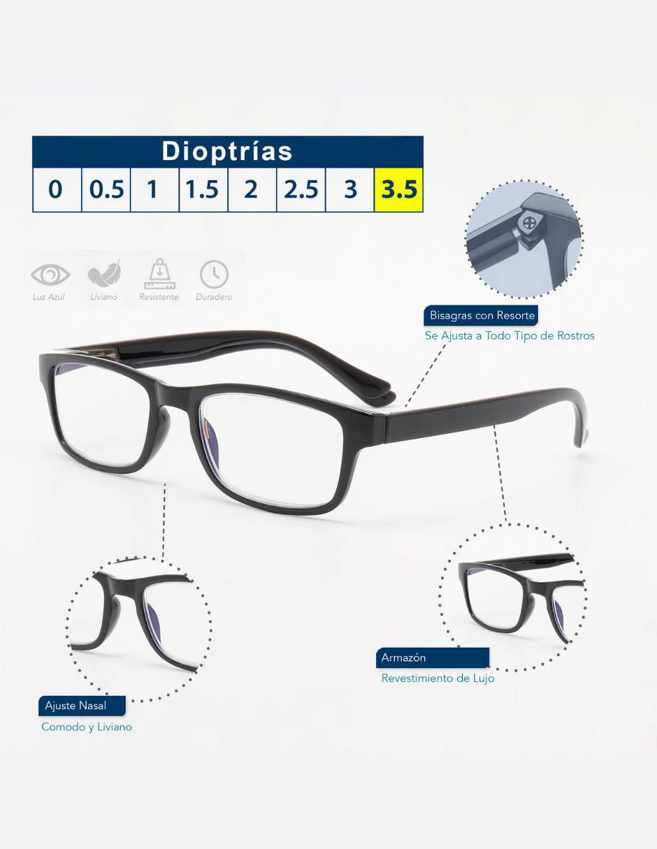 Lentes para luz azul LENT3 unisex 4