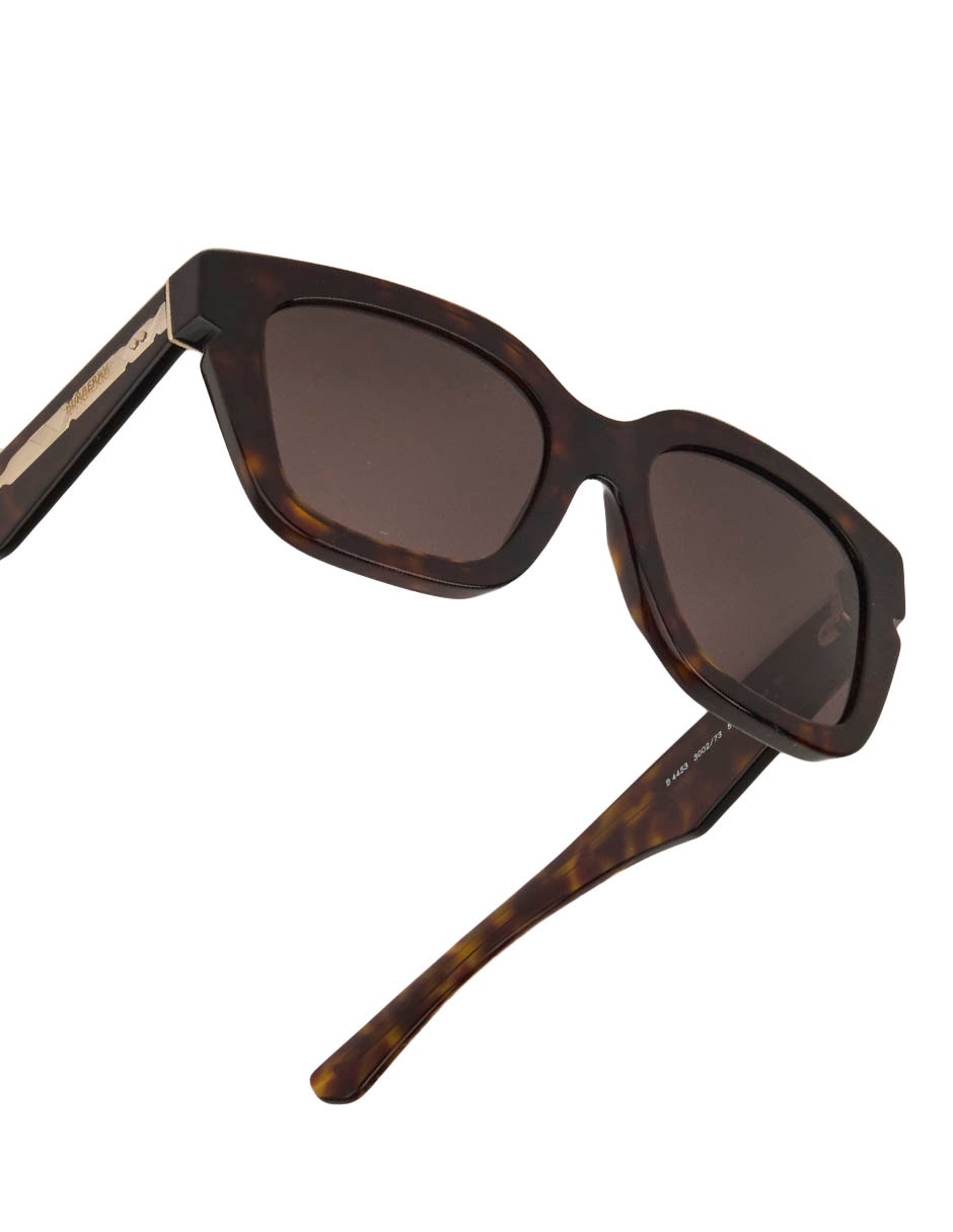 Lentes de sol Luxury Engraved Check para mujer 5
