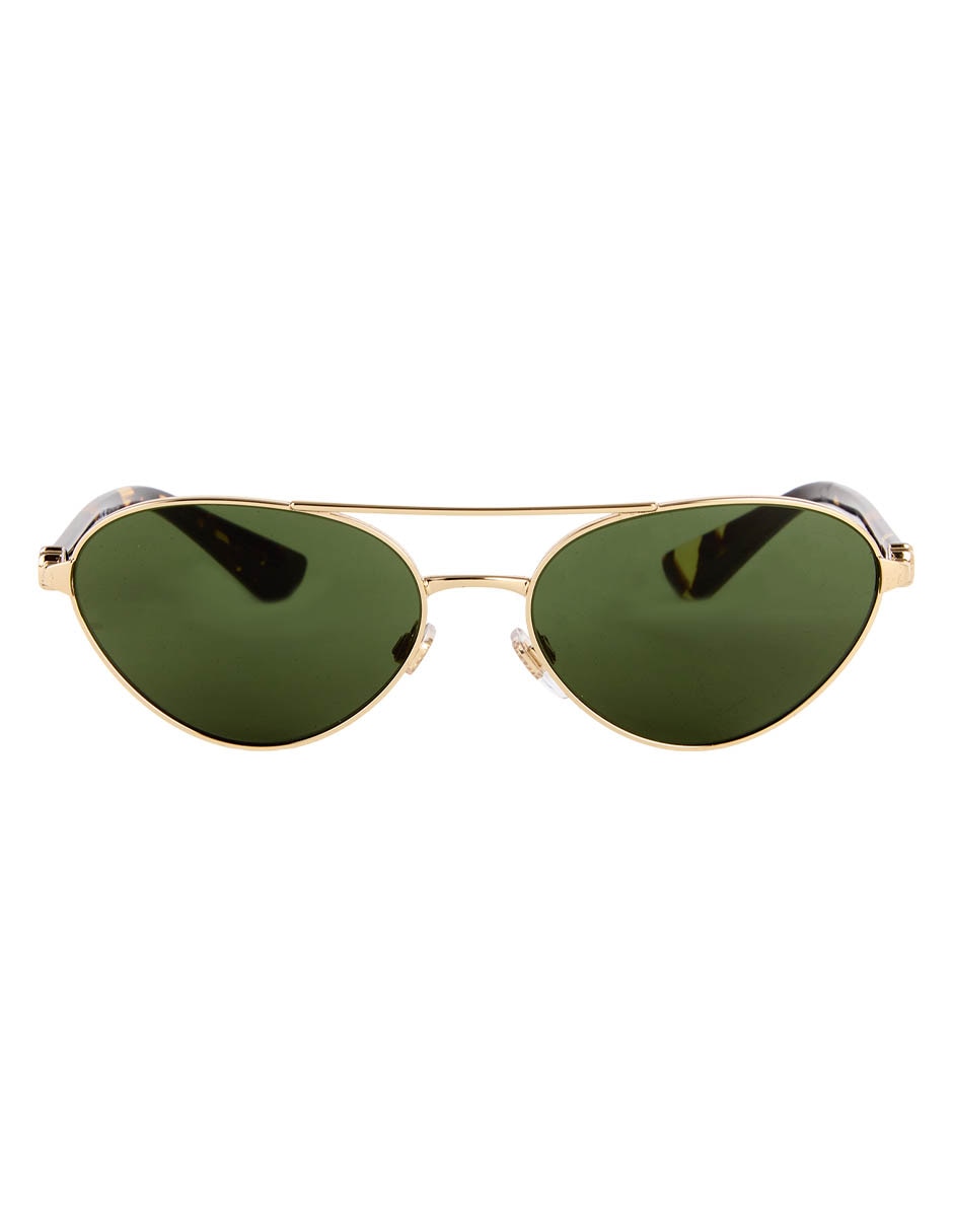 Lentes de sol Metal Shield para mujer