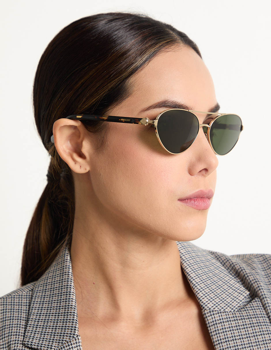 Lentes de sol Metal Shield para mujer 6