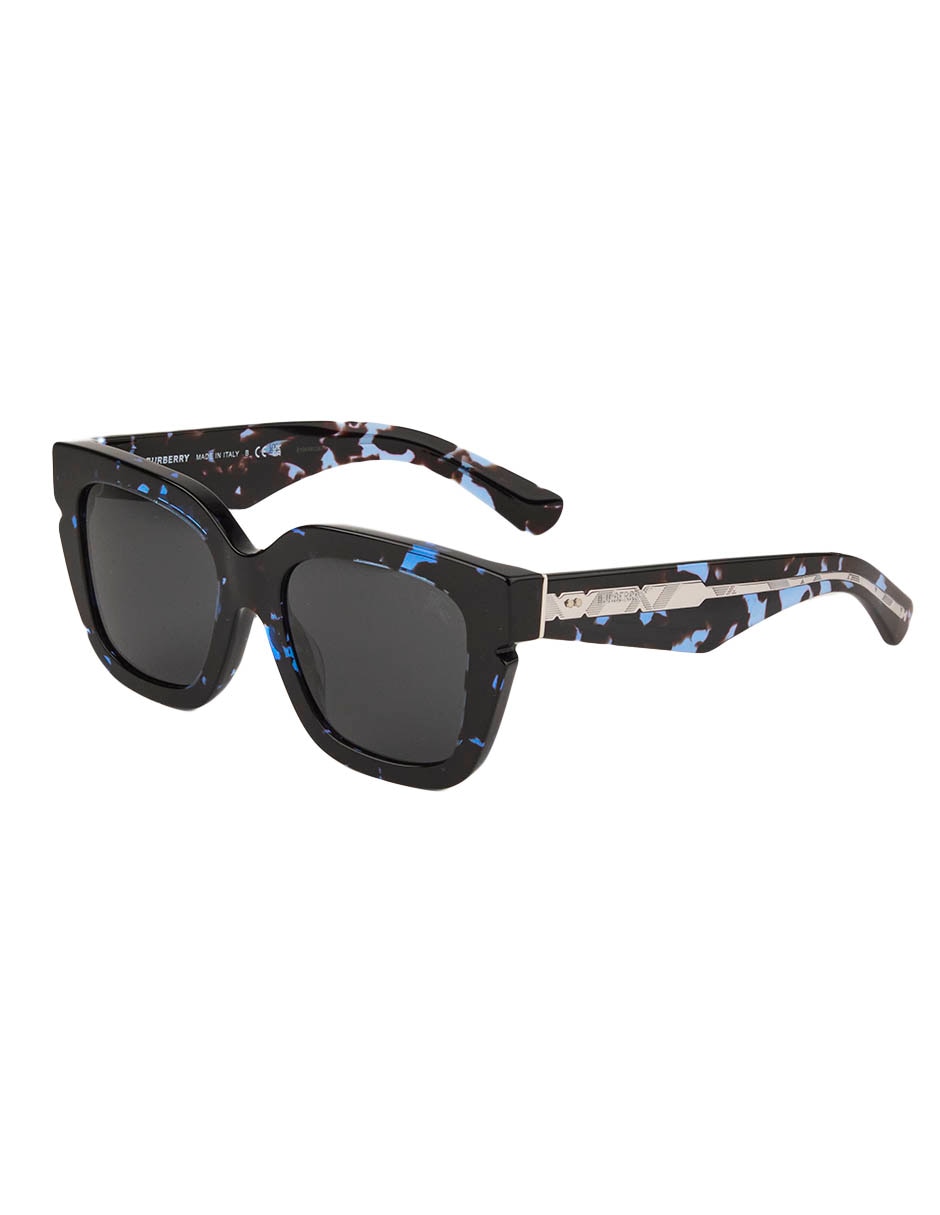 Lentes de sol Luxury Engraved Check para mujer 2