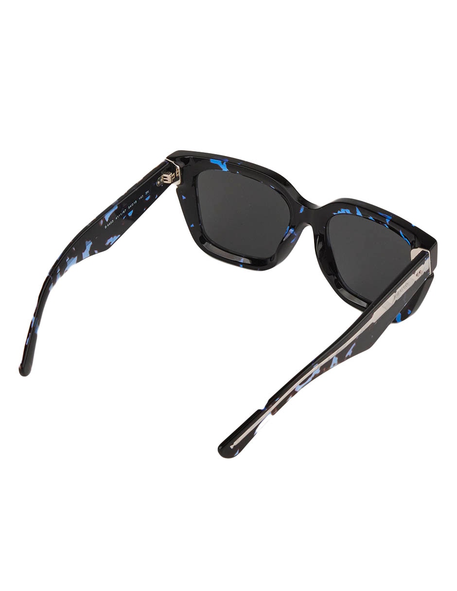 Lentes de sol Luxury Engraved Check para mujer 4