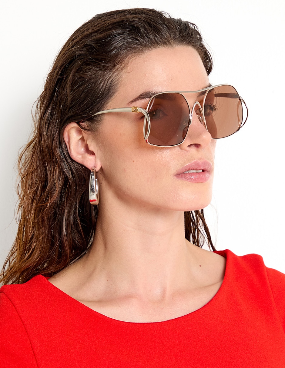 Lentes de sol Luxury Fashion Show para mujer 6