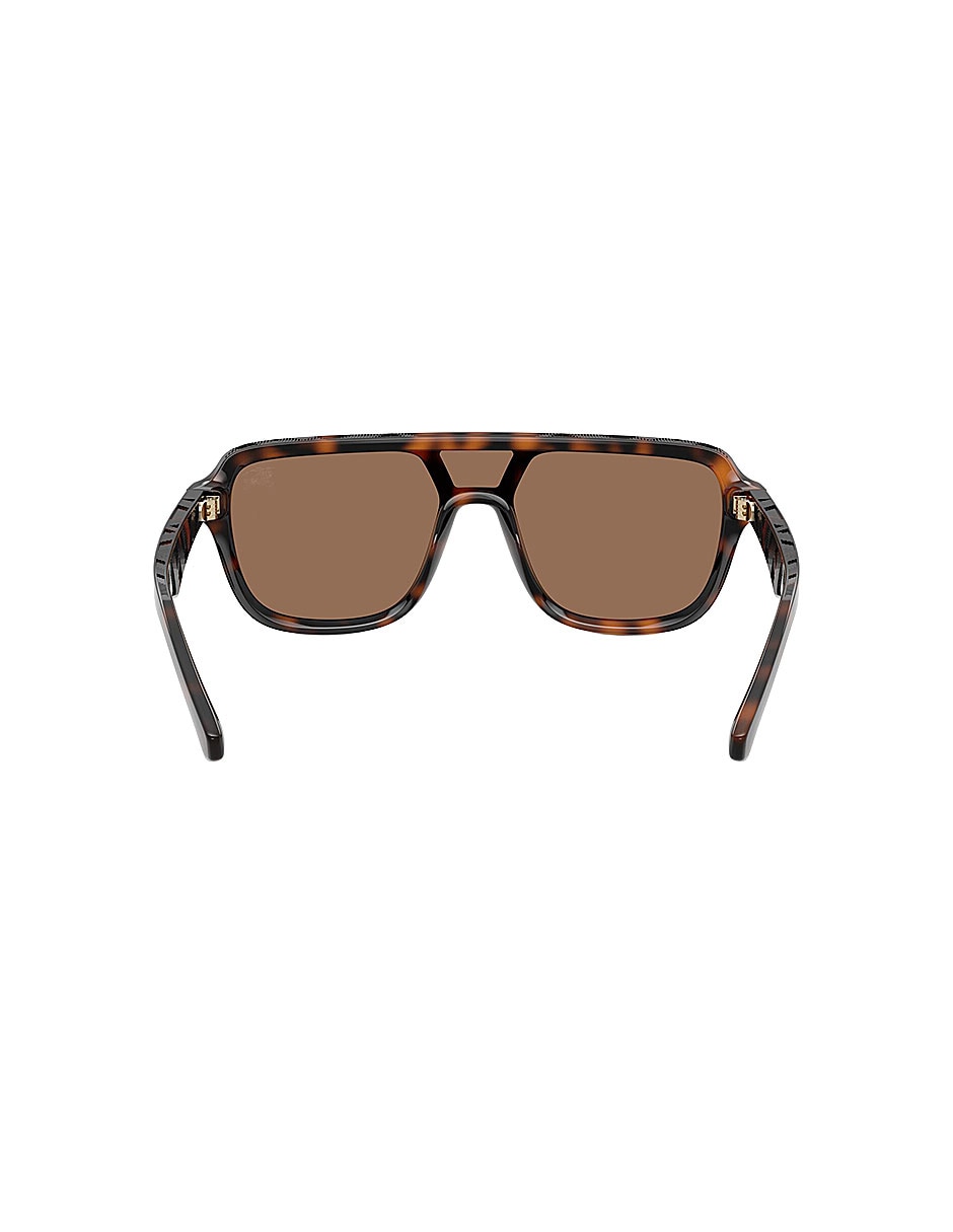 Lentes de sol Embossed Check 0be4474u30027328 para hombre 4