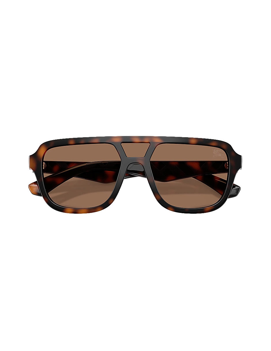 Lentes de sol Embossed Check 0be4474u30027328 para hombre 5