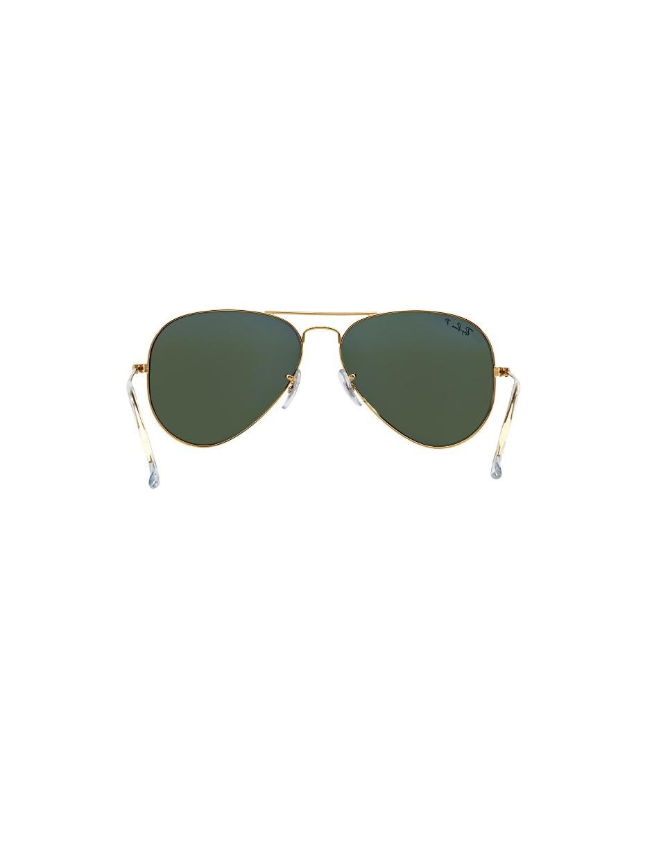 Lente Solar Para Hombre Ray Ban Aviator Large Metal Dorado En Liverpool